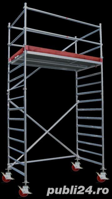 schela, schela mobila aluminiu