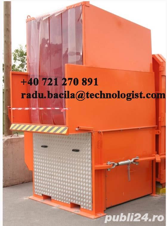 Presocontainere fixe cu melc