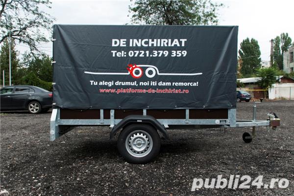 Inchiriez remorca auto 750kg VOLUM Inchiriez remorca auto 750kg VOLUM