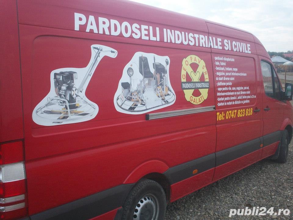 pardoseli elicopterizate,sape semi-uscate,pavaj. GEOPAV.