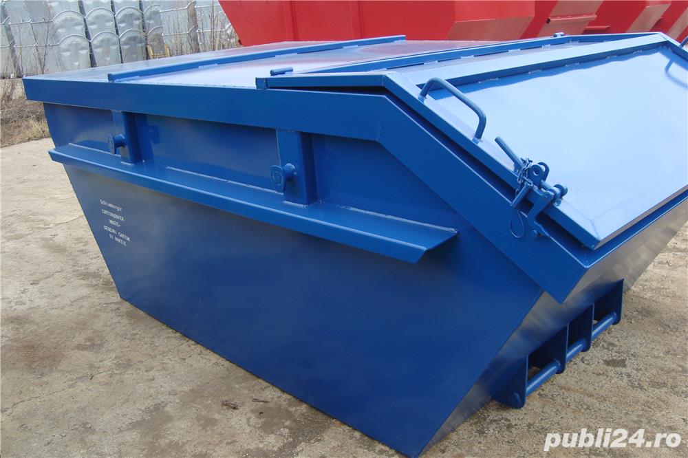 Skip container cu capac