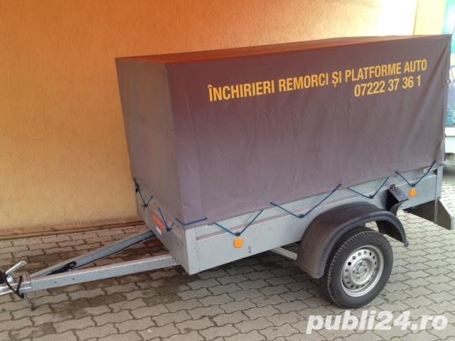 Inchiriez remorca 750 kg /75 ron/zi