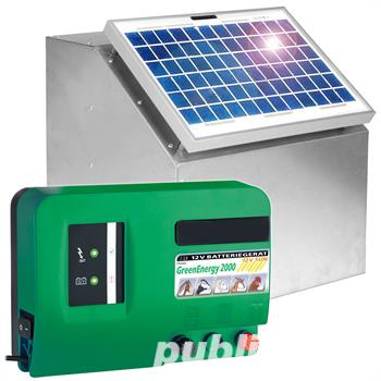 Gard electric Green Energy 2000 + Panou solar