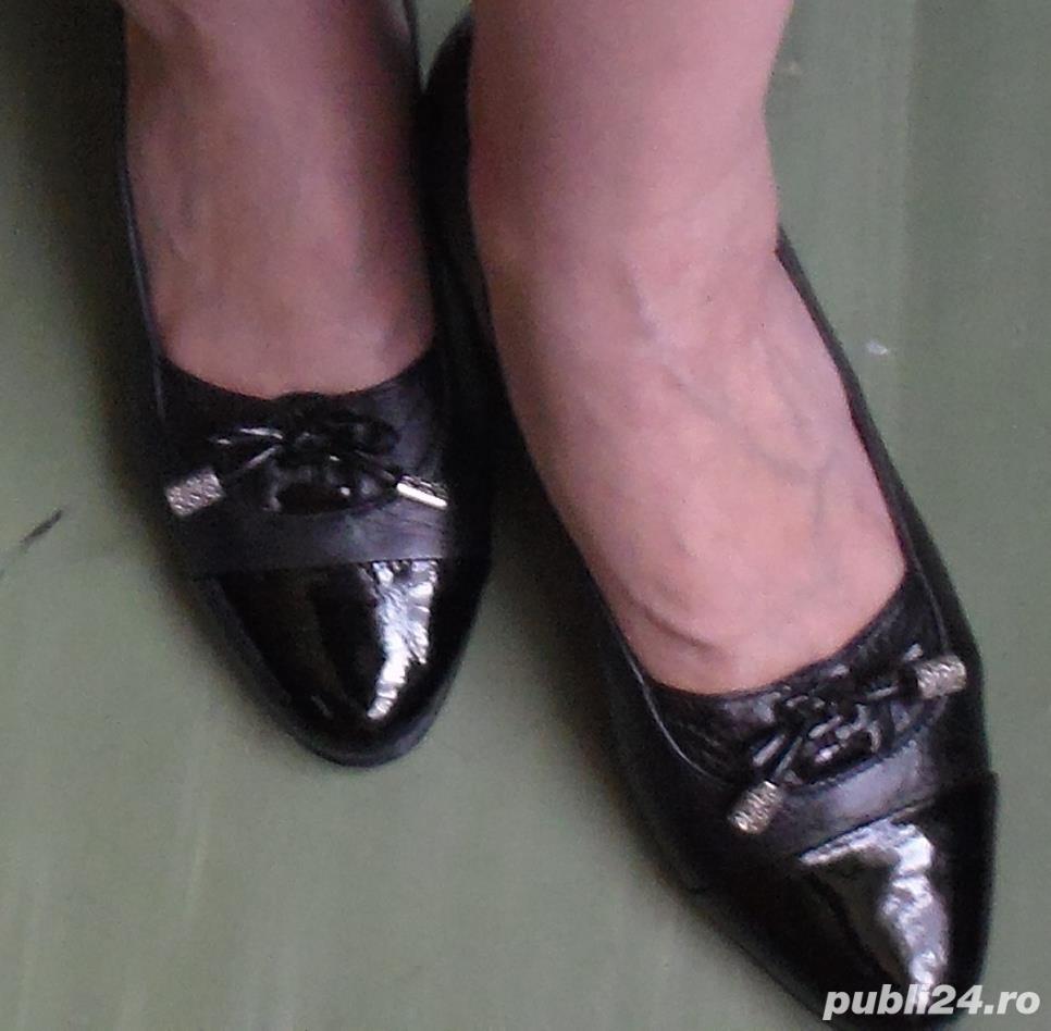 Ocazie ! Pantofi Piele Naturala" Mancini Naturale " , Italienesti,39