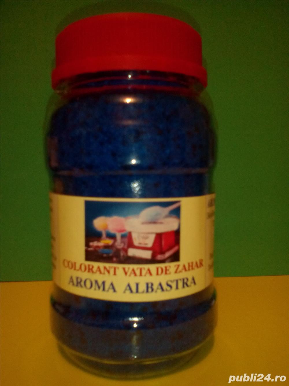 Aroma pentru Vata de zahar   Aroma Albastra (fructe de padure), pudra.