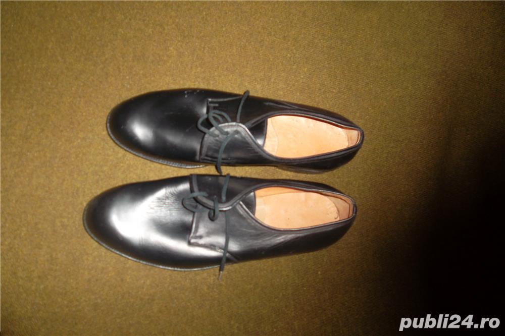 pantofi piele Opera negri 44