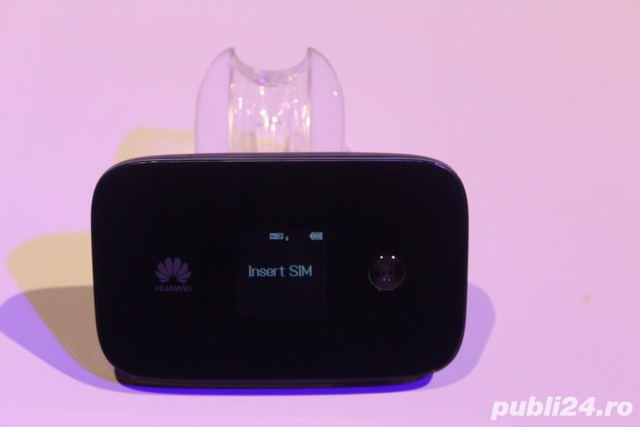 Router Wifi Air Net 4G+ LTE Cat 6 Huawei E5786 MiFi Portabil Hotspot compatibil orice retea