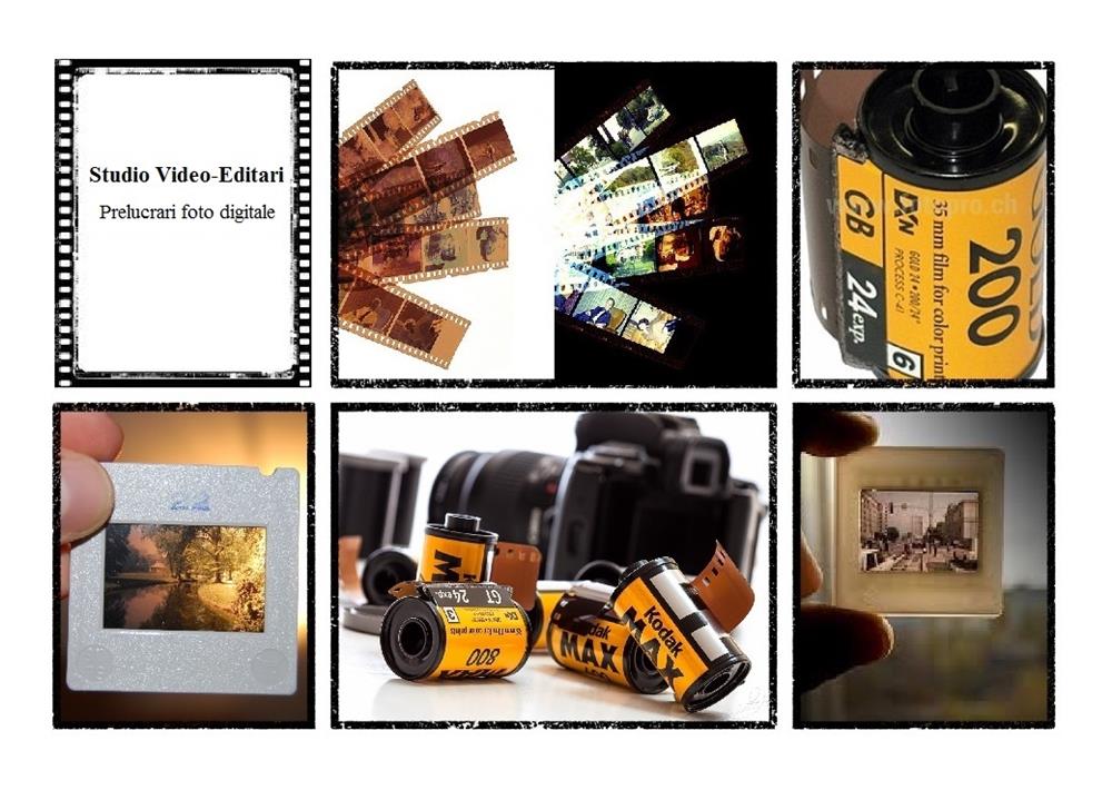 Scanare filme foto clasice si diapozitive