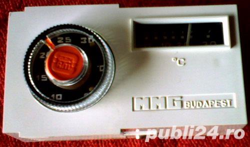 termometru perete cu termostat, nou