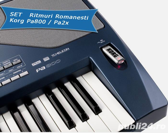 SET cu ritmuri pentru Korg Pa800/Pa2x SET cu ritmuri pentru Korg Pa800/Pa2x
