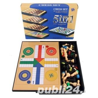Joc Portabil 5in1 Sah / Dame Joc Portabil 5in1 Sah / Dame