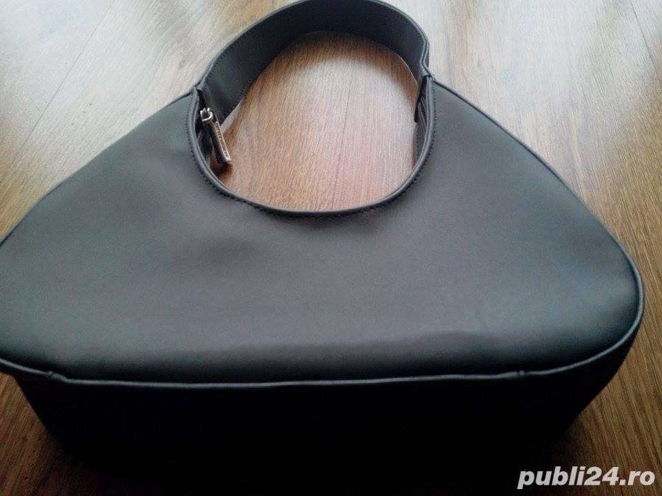 Geanta   poseta gri mica