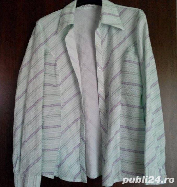 Camasa dama roz verde galben (XL)