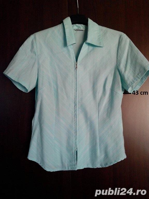 Camasi dama - crem, albastru