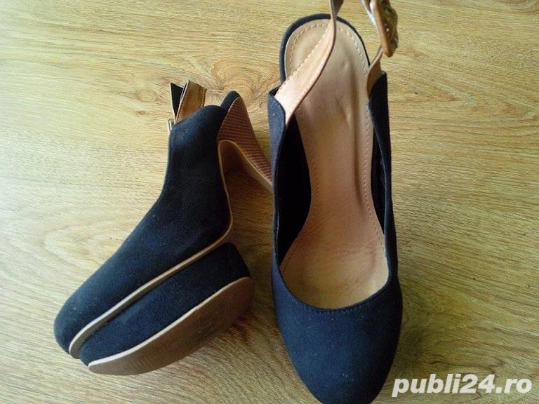 Pantofi dama bleumarin (37)