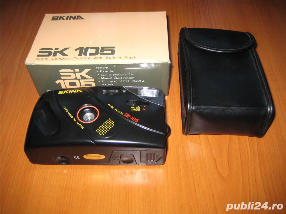 Aparat foto cu film compact Skina SK-105 pentru colectionari