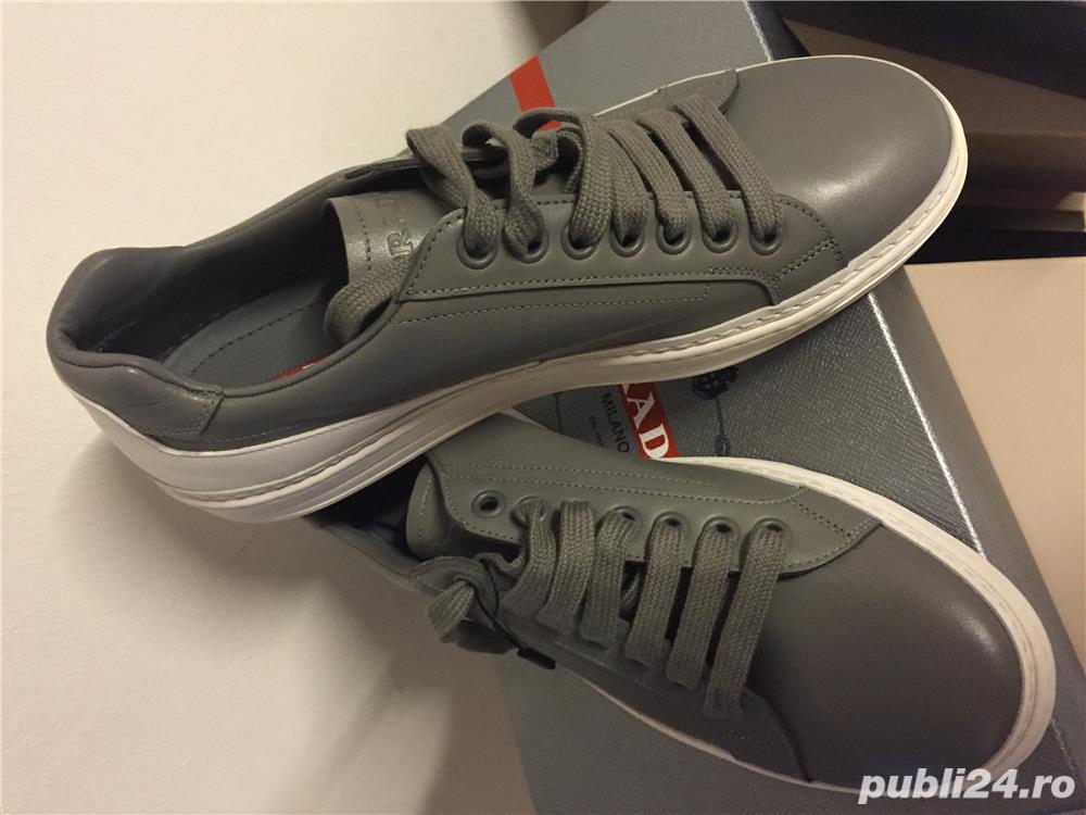 Sneakers Prada,originali,Nevada edition dark grey