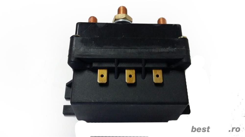 solenoid, releu, bobina dublusens pentru troliu la 12V