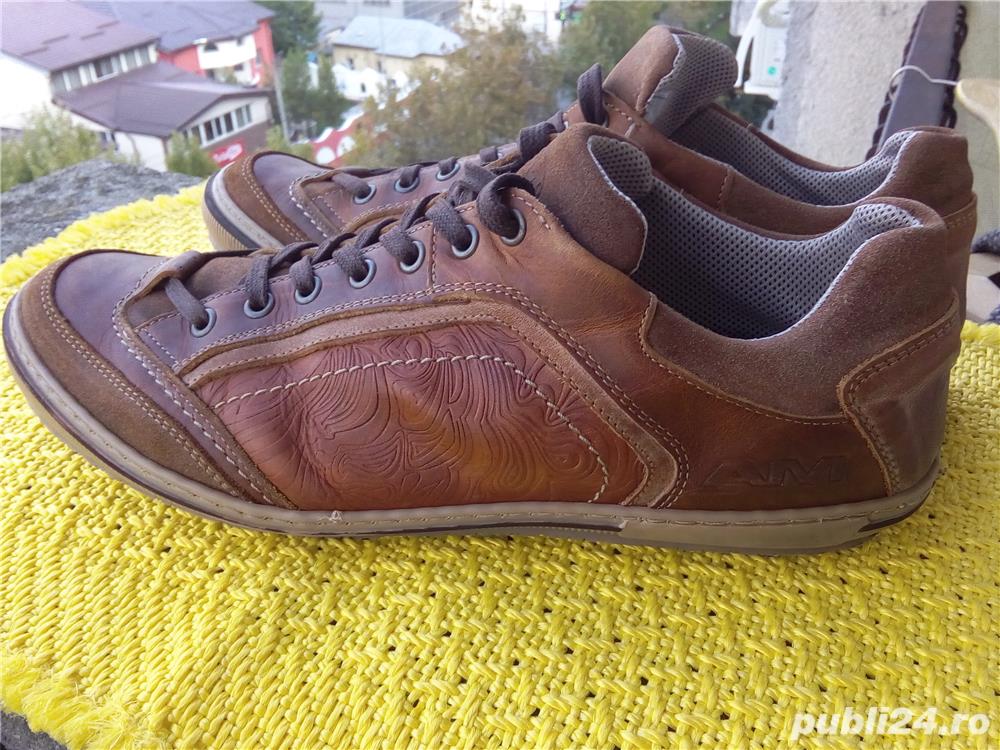 Pantofi barbati,mar 46, AM, piele.