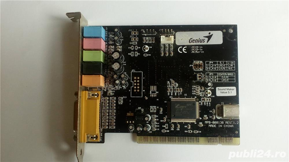 Placa de sunet Genius soundmaker value 5.1
