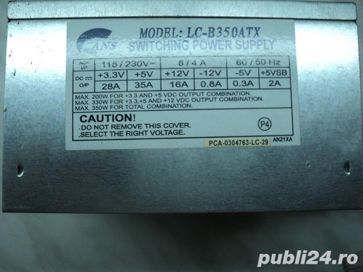 Sursa PC Model: LC-B350ATX 350W 350W Sursa PC Model: LC-B350ATX 350W 350W