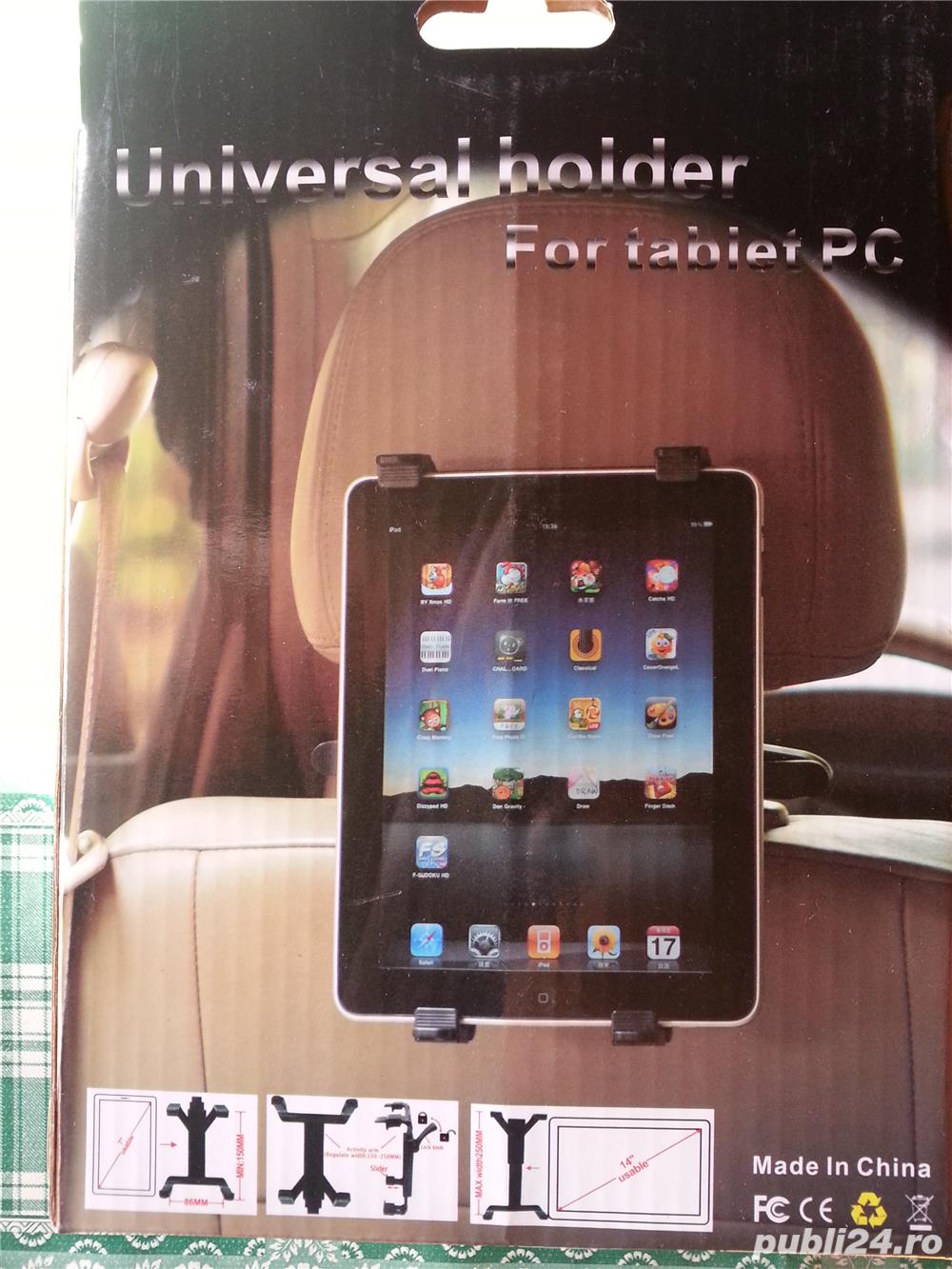 Suport auto pentru tableta Suport auto pentru tableta