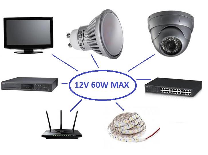 Alimentator 12V 3A , 5A