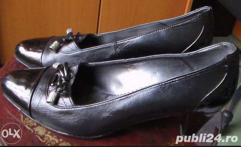 Ieftin! Lot Pantofi superbi Piele naturala Italia & New Look UK ,39-41 