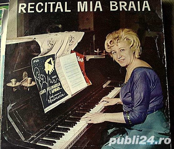 Discuri de vinil; Recital "Mia Braia"