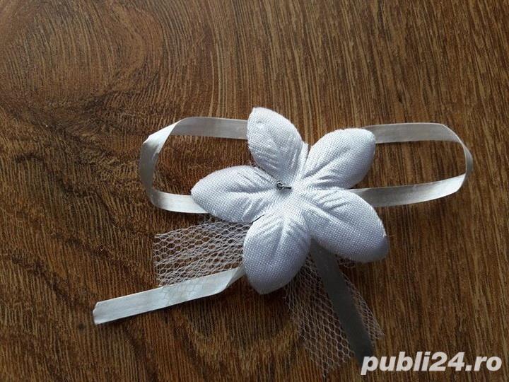 Cocarde  flori nunta (material textil) 