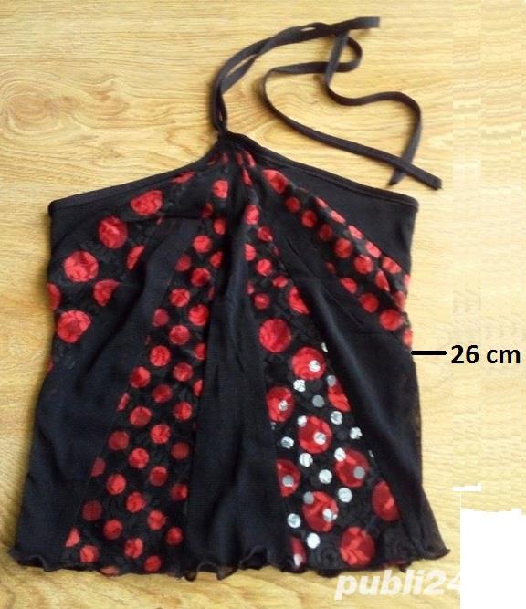 Top rosu-negru - M