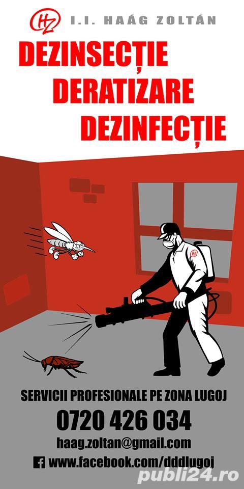 Servicii de deratizare, dezisectie, dezinfectie