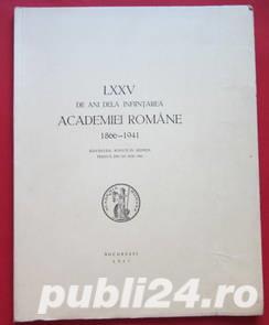 Academia Romana, 75 de ani de la infiintare, 1941