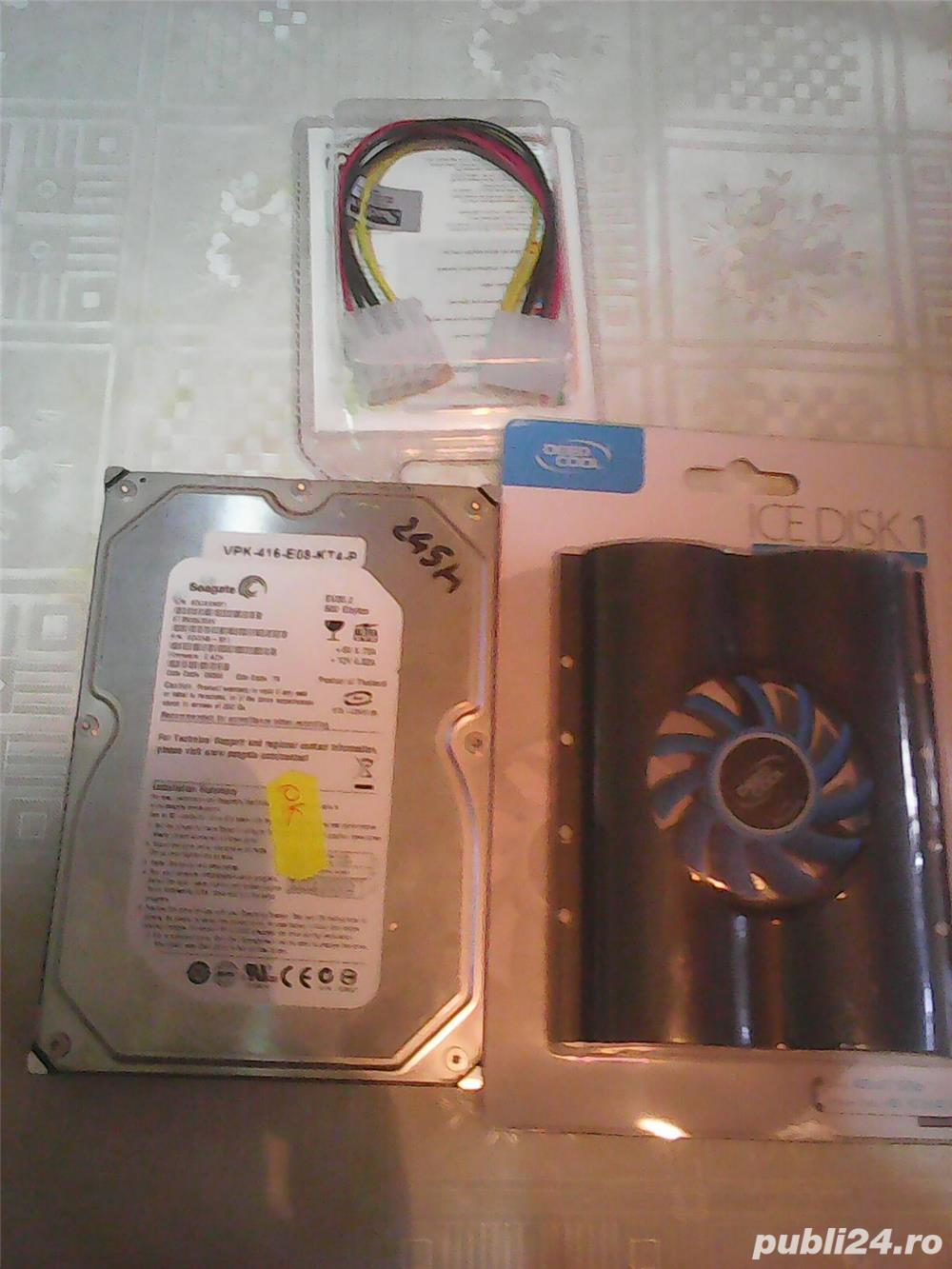 Hard-disk 500 Gb IDE second PC, cooler inclus, 245 zile, 100% L12