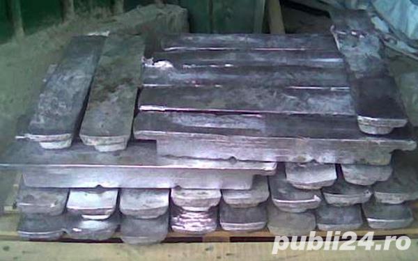 Produse din plumb: tabla, lingouri , caramizi, etc