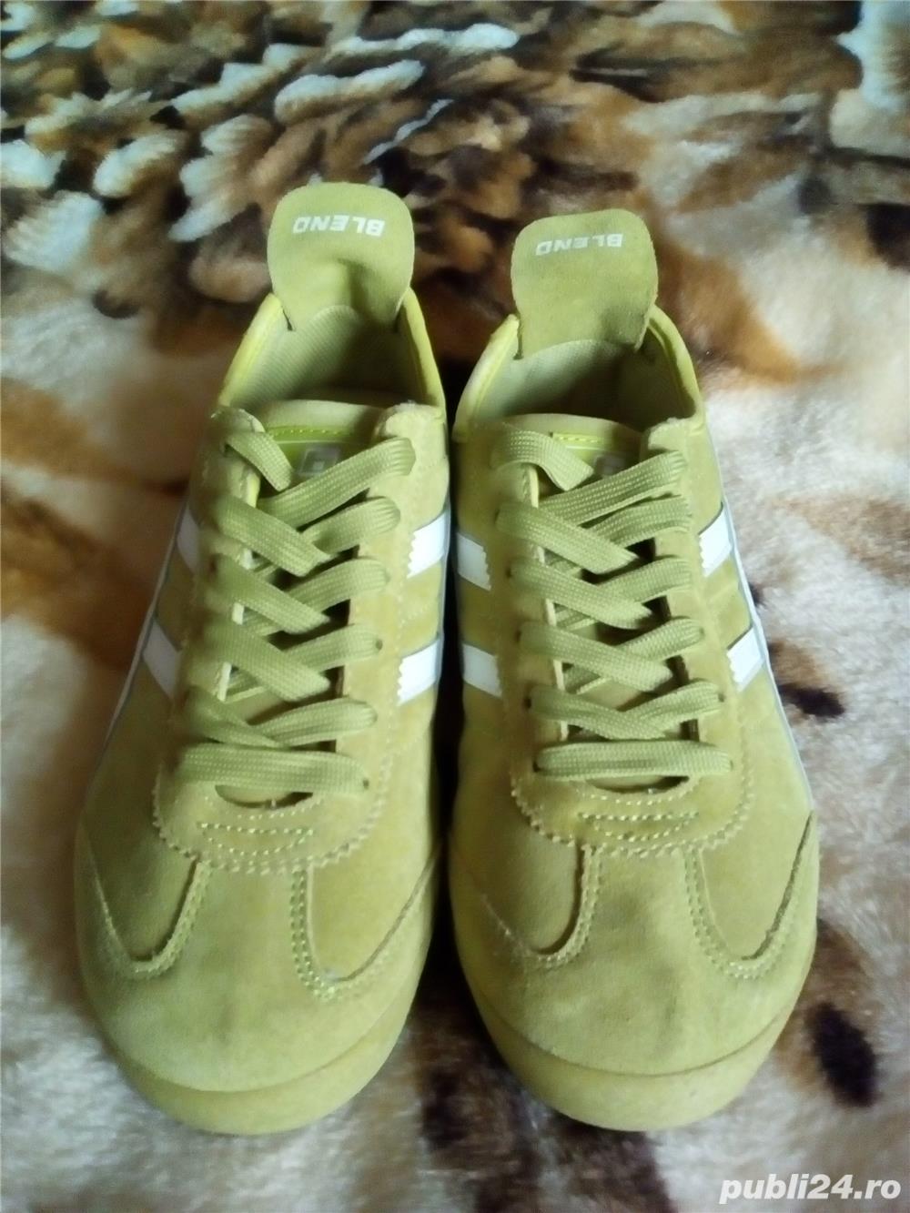 Adidas Blend Piele Noi 40 Adidas Blend Piele Noi 40