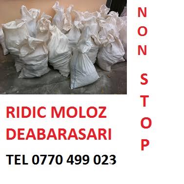 Ridic moloz  Ridic moloz la sac Ridic mobilier Vechi  Debarasari apartamente gunoi beciuri 