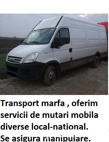 Transport marfa timisoara -mutari mobila- electrocasnice - bagaje -relocari.debarasari ! ridic moloz Transport marfa timisoara -mutari mobila- electrocasnice - bagaje -relocari.debarasari ! ridic moloz