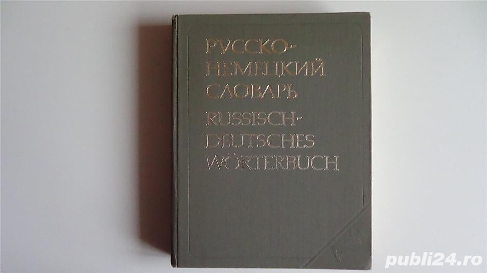 Dictionare Rus-German, Italian-German 1983-1986