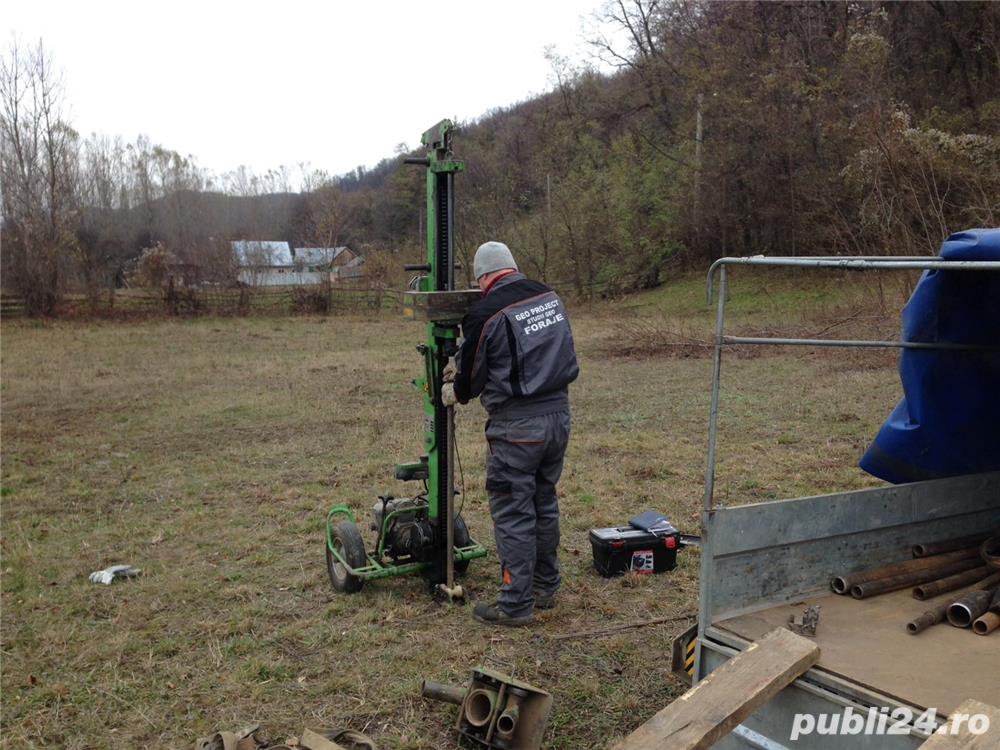 Studii Geotehnice (Geo) si Foraje Puturi Apa NEAMT