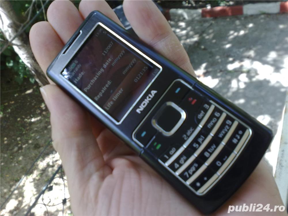 NOKIA 6500 Clasic Negru original ca nou Necodat merge Digi 3G merita