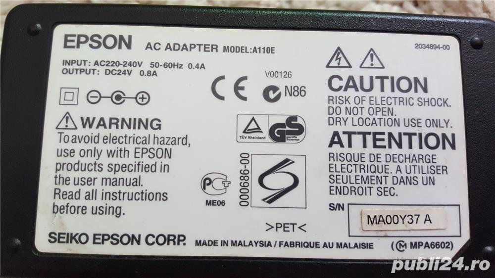 Alimentator Epson 24v