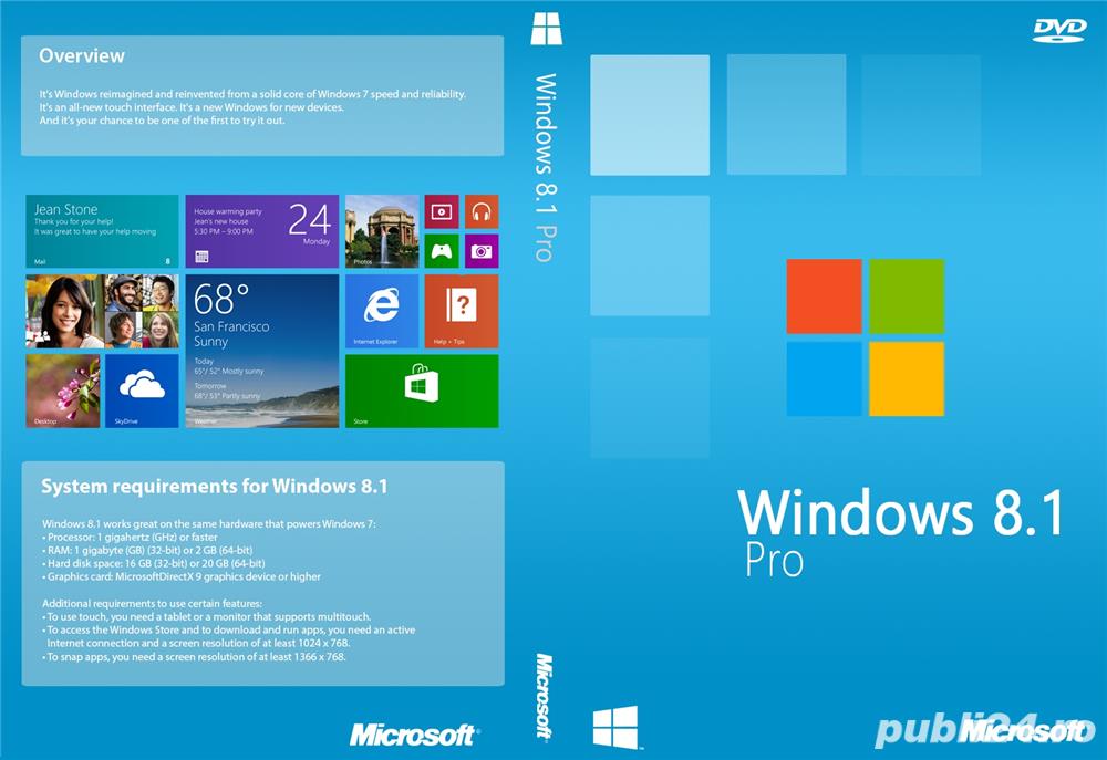 Windows 8.1 pro builld_x64_86