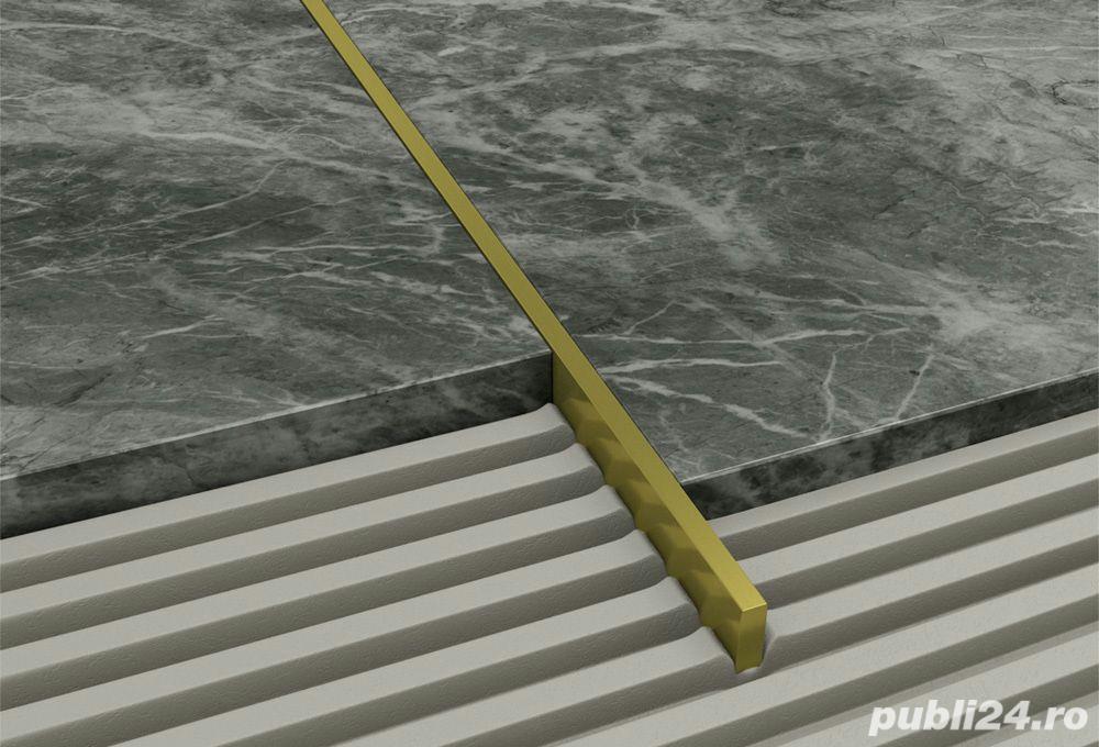 Bara de alama lata / platbanda alama 10x5x3000mm