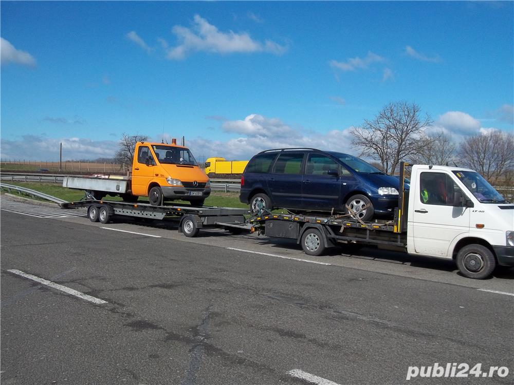 tractari  auto   - transport   auto , autoutilitare -,utilaje mici,  agricole