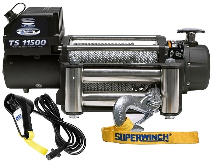 OCAZIE ! Troliu SUPERWINCH TIGERSHARK de 11500lbs (trage 5216kg)