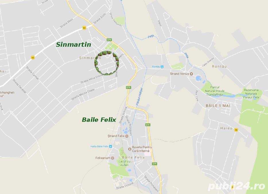 Vand teren 2760 mp intravilan langa Baile Felix Vand teren 2760 mp intravilan langa Baile Felix