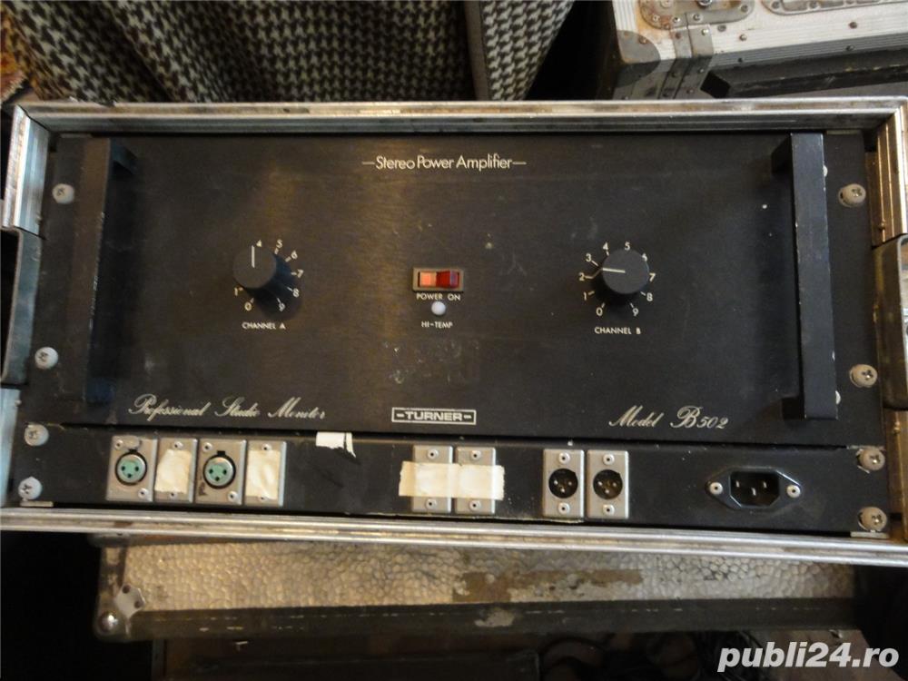 Statie amplificare profesionala Turner B502