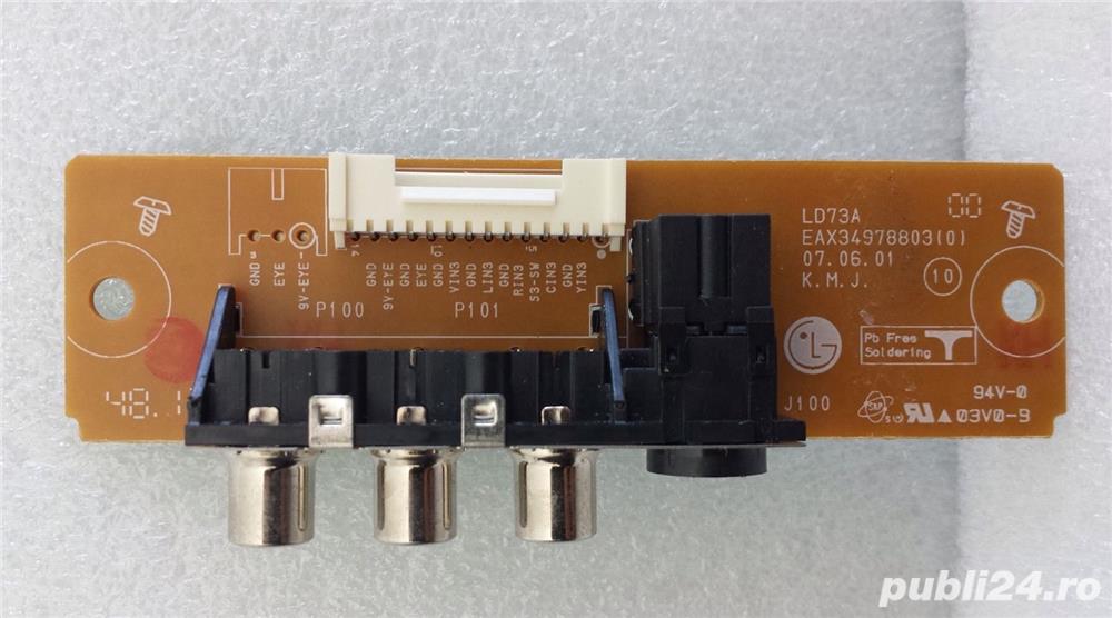 Vand placuta cu mufe RCA TV LCD LG model LD73A Vand placuta cu mufe RCA TV LCD LG model LD73A