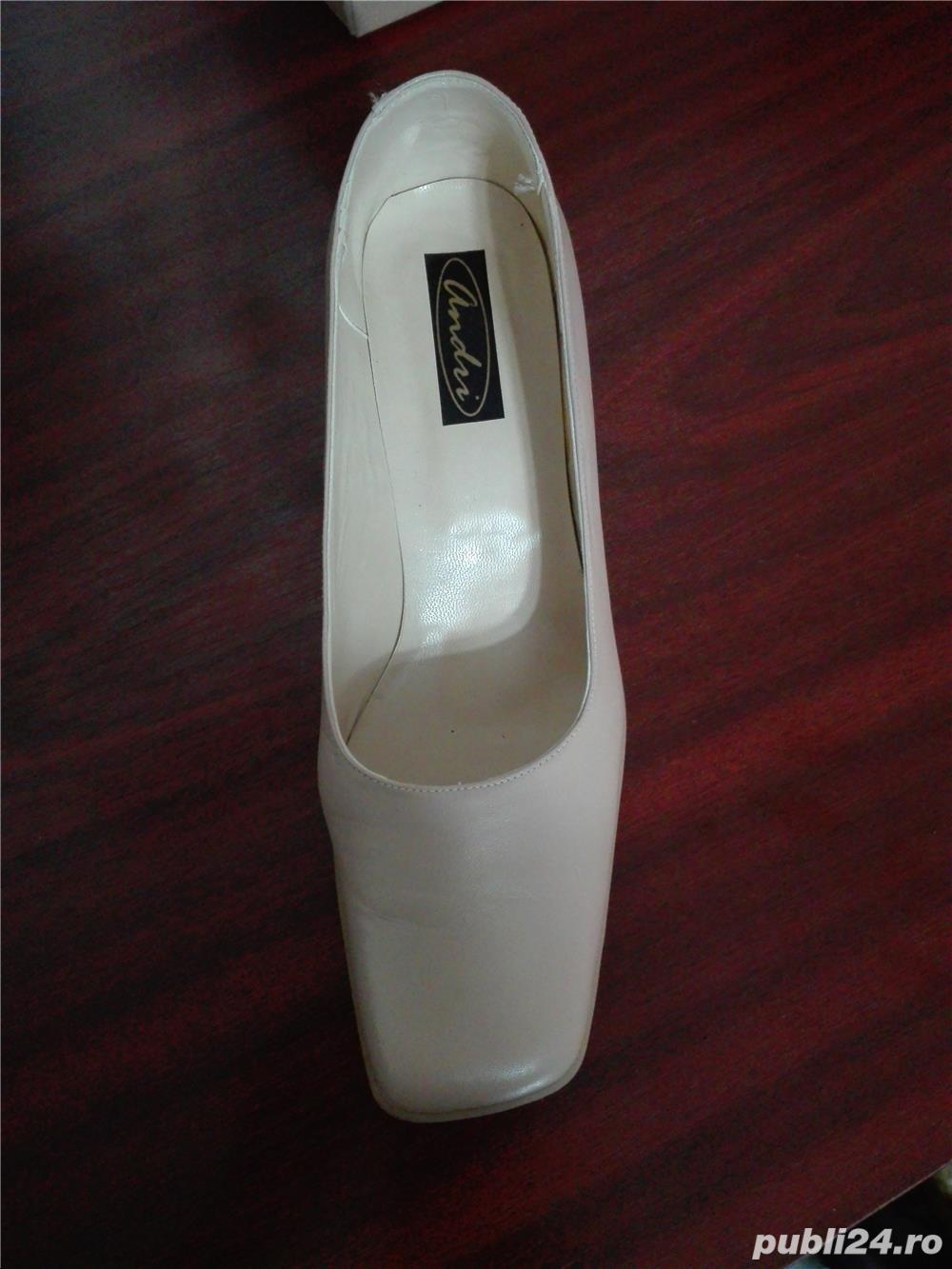 Pantof dama piele 